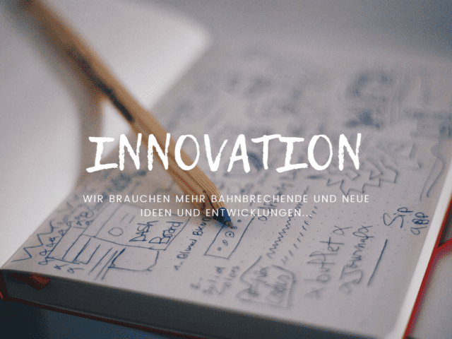 Inovation in der Firma - sei innovativ